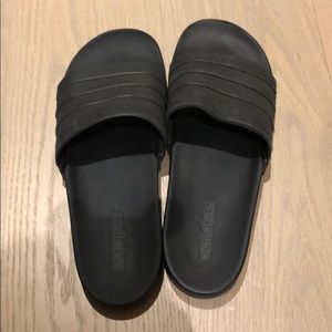 Adidas men’s slides black slides